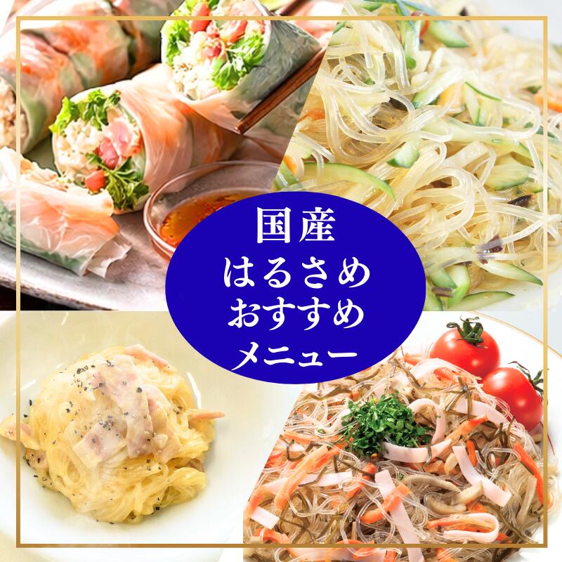 国産はるさめ商品　情報